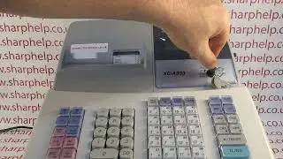 How To Do A Factory Reset Sharp XE-A303 / XEA303 / XE-A406 / XEA406 / XE-A40S Cash Registers