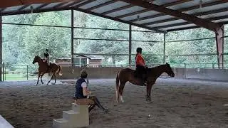Jumping lesson