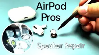 How to Replace the Speaker in Your Apple AirPods Pro | Step-by-Step Guide (Fix Crackling Sound)