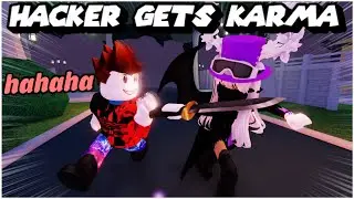 STK HACKER gets KARMA after being TOXIC ☠️ || 🔪Survive The Killer