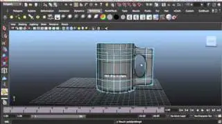 Maya Tutorial: 14-Inserting and offsetting edge loops