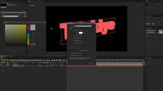 After Effects 3D Yazı Efekti ve Ayarları