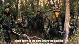 United States armed forces The Warrior Song  lyrics Chinese & Eniglish ver.