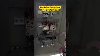 Rangkaian forward dan revers motor listrik#rangkaianlistrik #listrik #motorlistrik #3phasemotor
