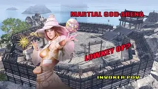 Martial God Arena: Bro is Lowkey OP Invoker POV | Invoker PVP | Black Desert Mobile
