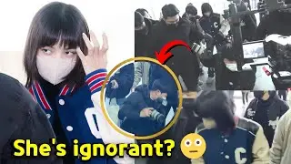 Lisa’s attitude of ignoring someone falling at the airport became a controversy?!