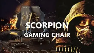 Scorpion Gaming Chair by CybeArt's Mortal Kombat Series