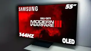 "Unboxing & Setup: Samsung 55" OLED S90D - 4K UHD Gaming at 144Hz!"