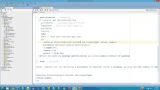2015 06 10 20 07 Oracle Batch 101   Class 24   PL SQL 12   Packages