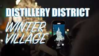 Distillery District Winter Village Christmas Market 2023 |  Best Christmas Market in Toronto