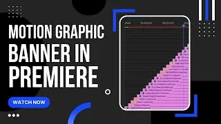 Motion Graphic Banner in Premiere Pro & Photoshop CC  