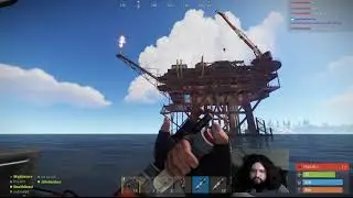 Rust: My first small oil rig.