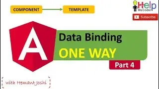 One Way Data Binding in Angular : Part 4