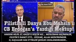 Gazze'li küçük kızın R T E mektubu