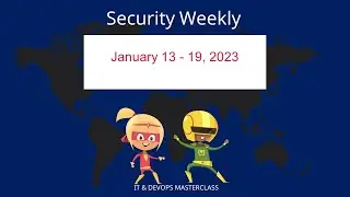 Cybersecurity Weekly Hacker News January 13 - 19, 2023 #hacker  #ransomware  #cybersecurity