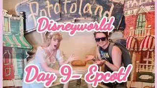 Disneyworld day 9! - EPCOT forever & meeting princesses👑