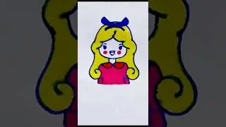 Easy rules to draw a girl #art #shorts #youtubeshorts #drawing #creative #short
