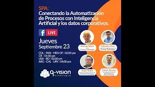 #QvEventos | SPA: Conectando la Automatización de Procesos con IA y los datos corporativos.