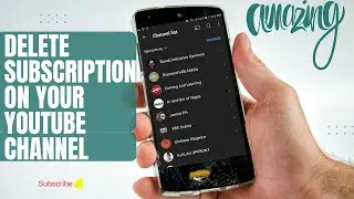 How to Delete YouTube Subscriptions Quickly! // How to Delete YouTube Subscriptions On Phone