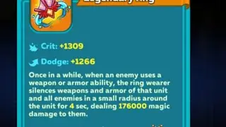 Got a OP ring from a dice roll event - Hustle Castle