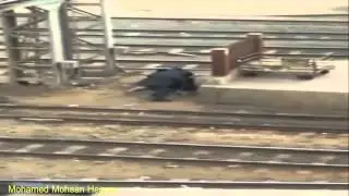 تفكيك قنبلة بمحطة قطار طنطا 16/3/2015