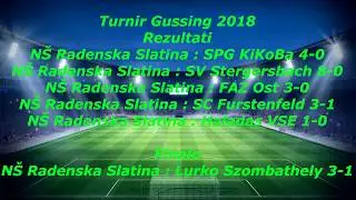 NŠ Slatina - Turnir Gussing 2018