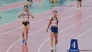 4k  폭우속 200m 결승....단거리 고교 최강 전남 체고 이은빈 vs  중학 최강에서 이제 고교 최강을 노리는 경명 여고 이다인
