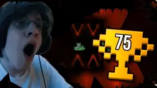 Verification Reaction Top 75 Demons [10/03/2023] // Geometry Dash