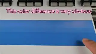 How to get rid of the 2 heads color difference for i3200 eco solvent printer?