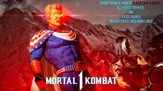 Mortal Kombat 1 - Young Homelander (Sareena Kameo) Klassic Tower On Very Hard No Matches/Rounds Lost