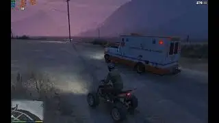 GTA 5 скорая помощь утонула