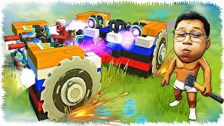 Супер-көлік соқтым!!! Ешкім көрмеген 👀 (Scrap Mechanic)