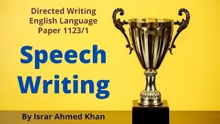 Speech Writing
