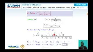 Lecture Video_18MAT31_Module 3_Inverse Z Transforms_Venkatesh P
