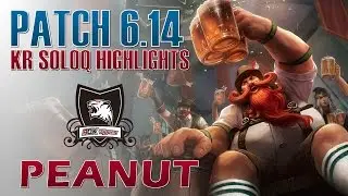 ROX Peanut - Gragas Jungle - KR LOL Challenger 910LP Highlights