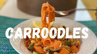 Carrot Noodles with Pad Thai Sauce