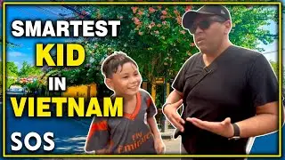 I met the Smartest Kid in VIETNAM and HE SAID THIS TO ME!!