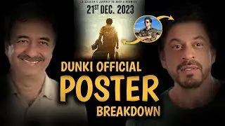 Dunki – Official Poster Breakdown | i saw 11 hidden details in Dunki Poster