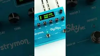 Learn more about BigSky MX's powerful IR reverb algorithm at strymon.net/bigsky-mx