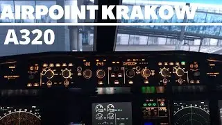 #1 Latanie w Airpoint Krakow / Flying in Airpoint Krakow / A320