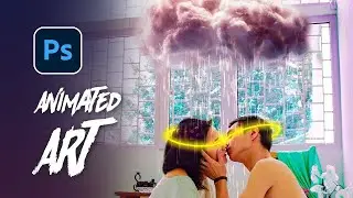 Rain Animation in Photoshop! - Create a Viral Photoshop Animation