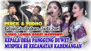 Percil Juri Ajang Menyanyi di Limbukan Bersih Desa Panggung Duwet & Muspika Kademangan 21 11 2017