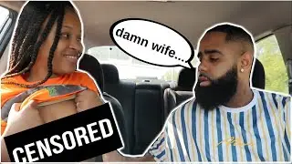 I FLASHED my Husband While he was DRIVING!!