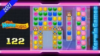 Homescapes Level 122 - No Boosters - 10 moves (2021)