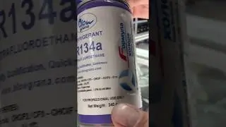 Фреон R134a в одноразовом баллоне