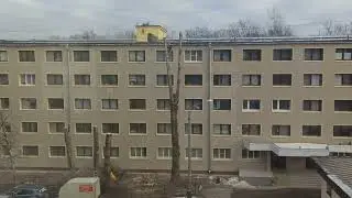 Аварийный спил деревьев.