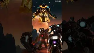 Gd Titan Clockman vs Skibidi Universe #skibiditoliet