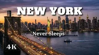 NEW YORK 🌆 | City That Never Sleeps (4K Cinematic Travel Video)