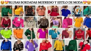 BLUSAS MODELOS DE MODA 2024 BLUSAS ELEGANTES Y ESTILO DE MULHERES PARA MODA 2024 BLUSAS DE MODA 2024