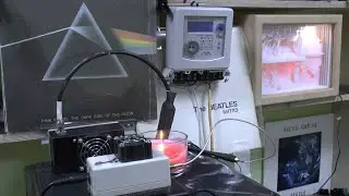 Остановка счётчика Нева мт314 двумя разными способами.